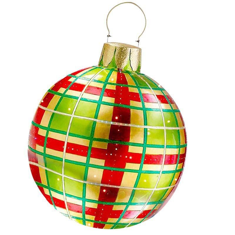 🪂Aufblasbare Weihnachtskugel für den Außenbereich