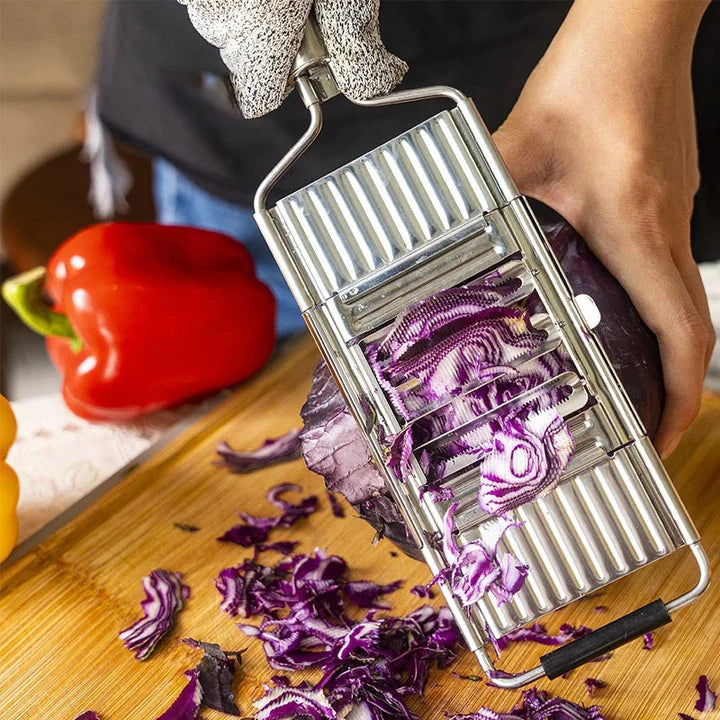 🥕Multifunktionaler handgekurbelter Gemüseschneider