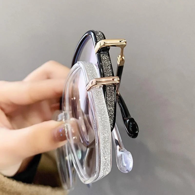 Glitzernde Diamanten Anti-Blaulicht-Brille