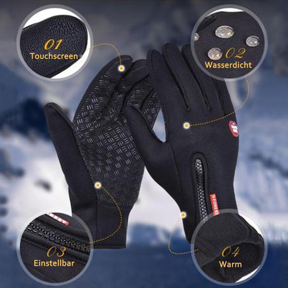 Tendaisy warme Thermo-Fahrrad-, Lauf- und Autohandschuhe