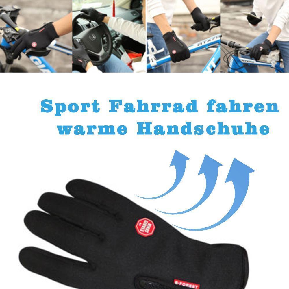 Tendaisy warme Thermo-Fahrrad-, Lauf- und Autohandschuhe
