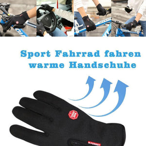 Tendaisy warme Thermo-Fahrrad-, Lauf- und Autohandschuhe