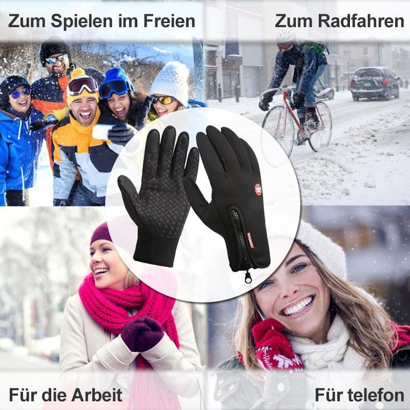 Tendaisy warme Thermo-Fahrrad-, Lauf- und Autohandschuhe