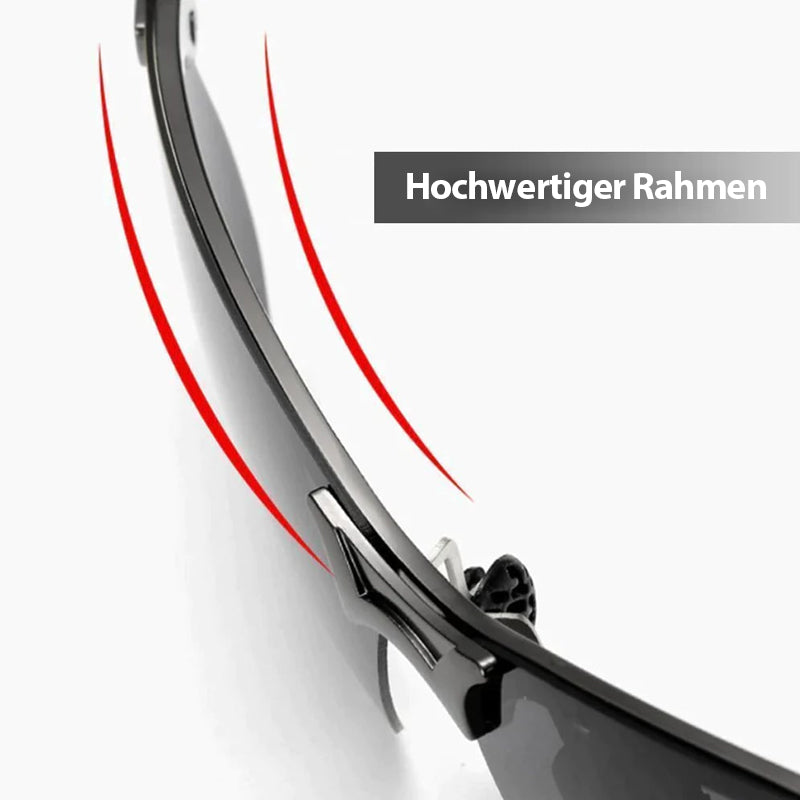 Automatische Verfärbung Polarisierende Brille