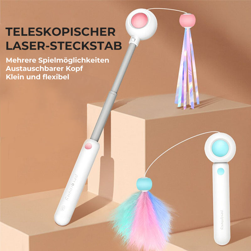 Teleskopischer Laser-Steckstab für Haustiere