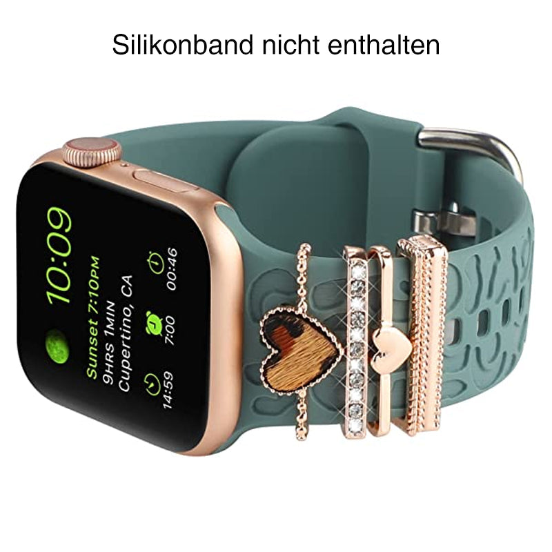 Apple Watch Band mit Metallbesatz