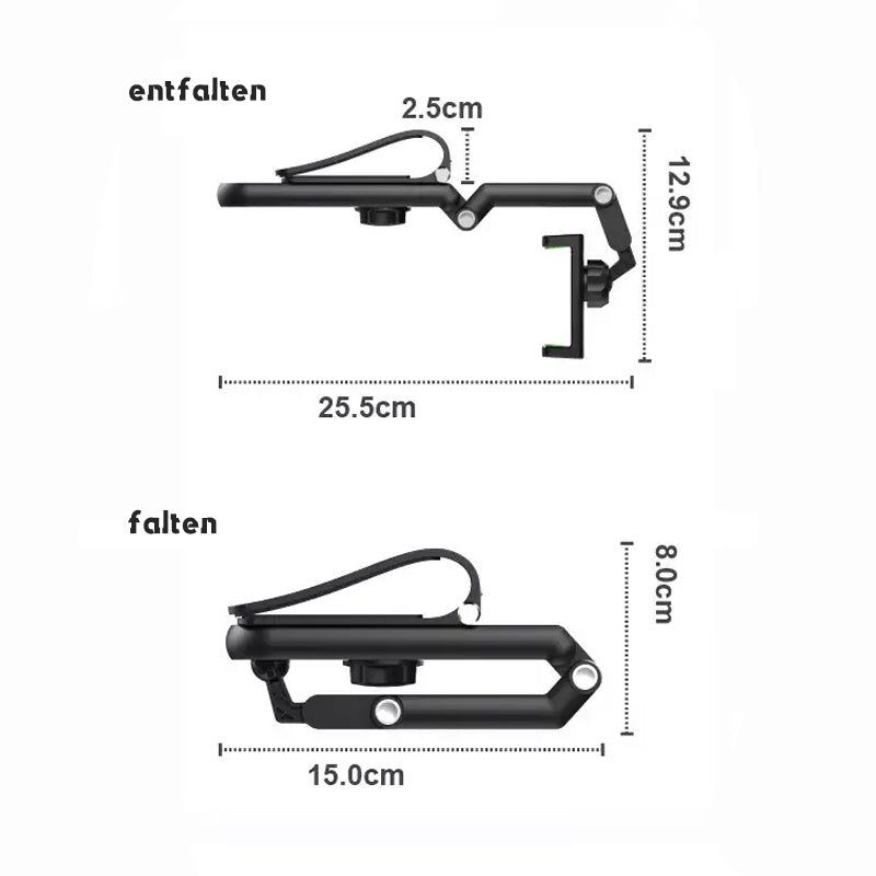 Drehbarer Multifunktionaler Sonnenblenden-Handyhalter