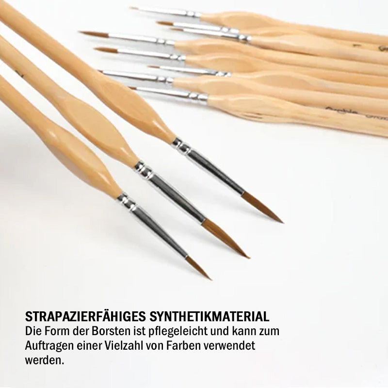 Weiches Strapazierfähiges Umrisspinsel-Set (11 PCs)