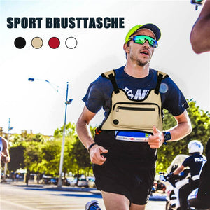 Tactical Brustrucksack Fitness Westentasche
