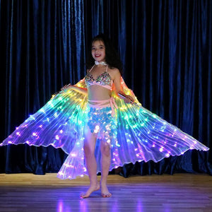 LED leuchtende Schmetterlingsflügel
