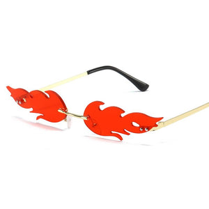 Rahmenlose Sonnenbrille