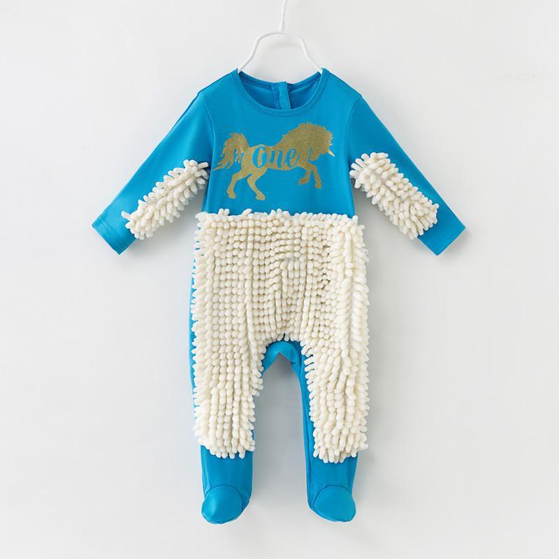 Baby Mopp Strampler