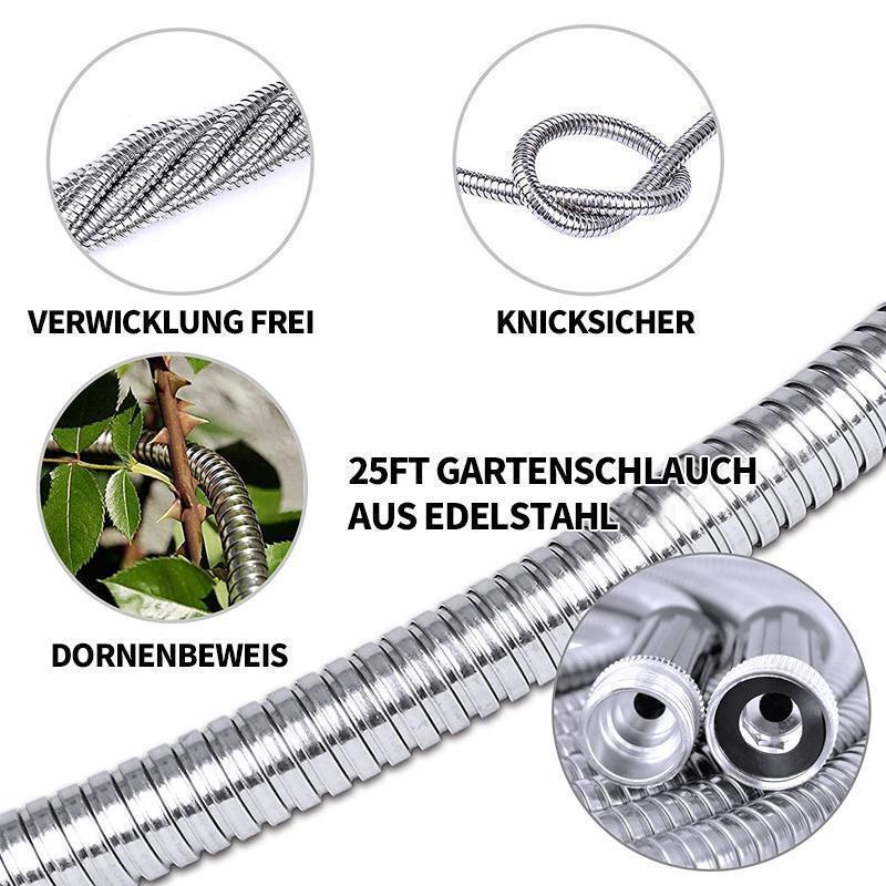Bionic Steel 304 Edelstahl-Gartenschlauch