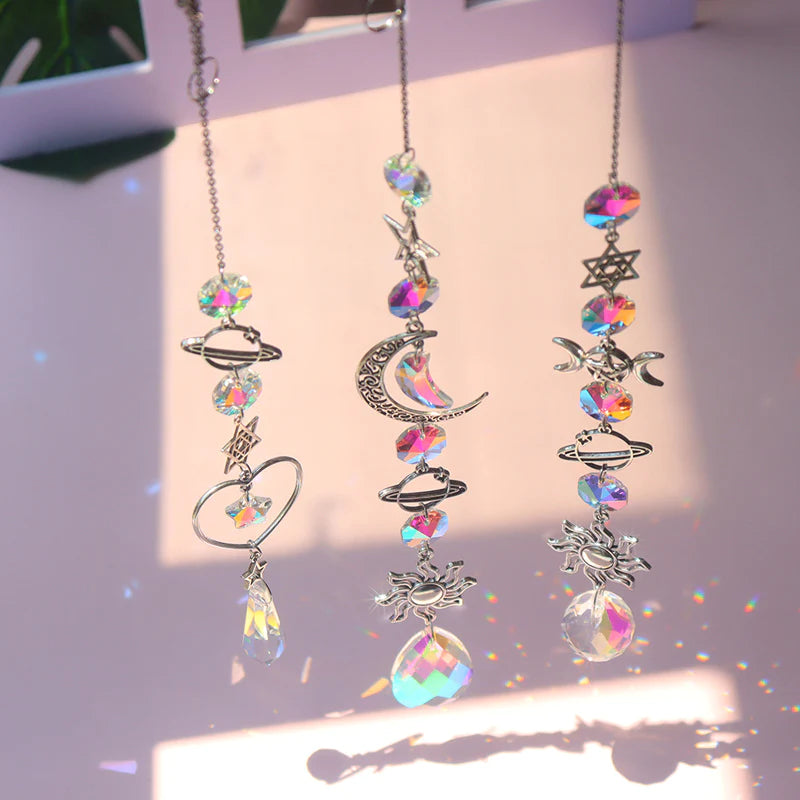 Prisma-Kristall-Windspiel-Ornament