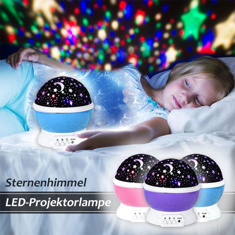 Nachtlicht- Romantische Sternenhimmel LED-Projektorlampe