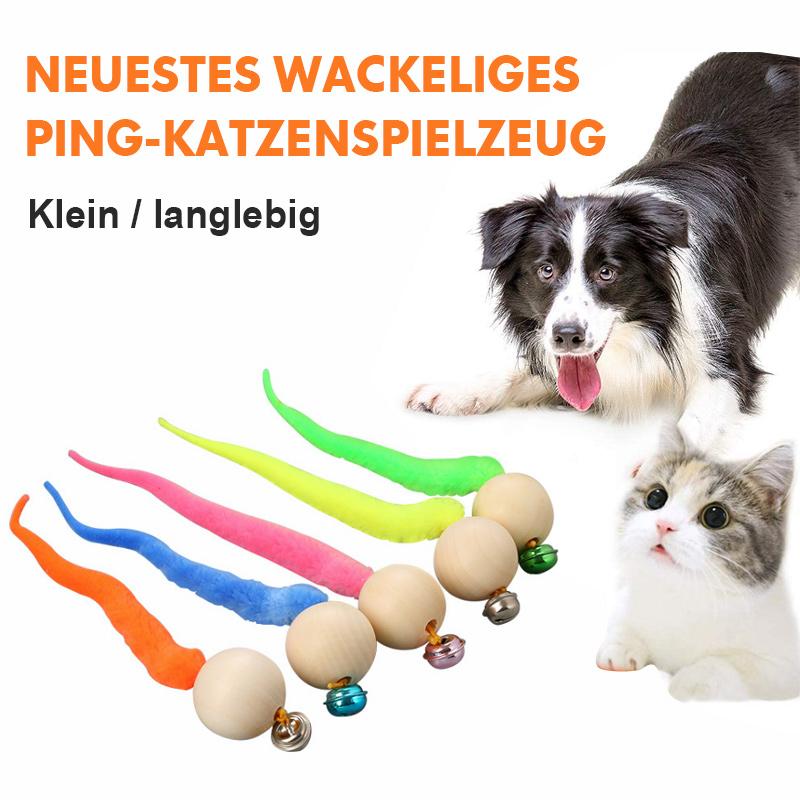 Wackeliges Katzenspielzeug mit Glocken