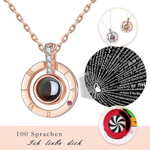 100 Sprachen sagten: Ich liebe dich