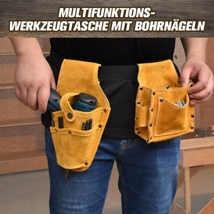 Multifunktions-Werkzeugtasche mit Bohrnägeln