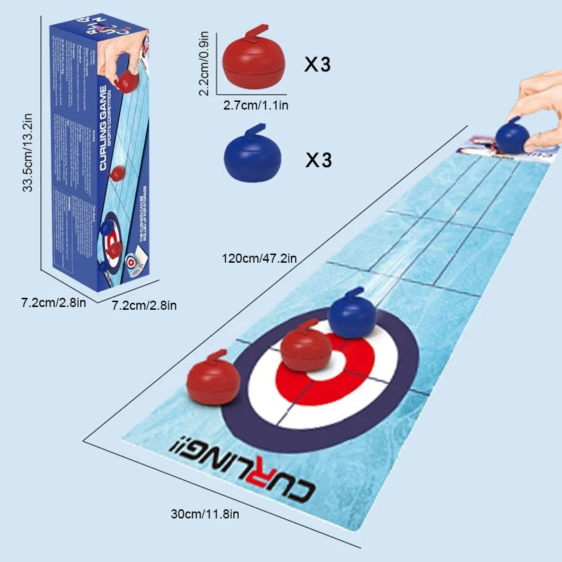 Brettspiel Curling Spielset