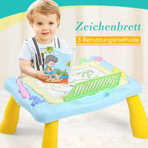 Tragbarer multifunktionaler magnetischer Kinder-Zeichenbrett-Tisch