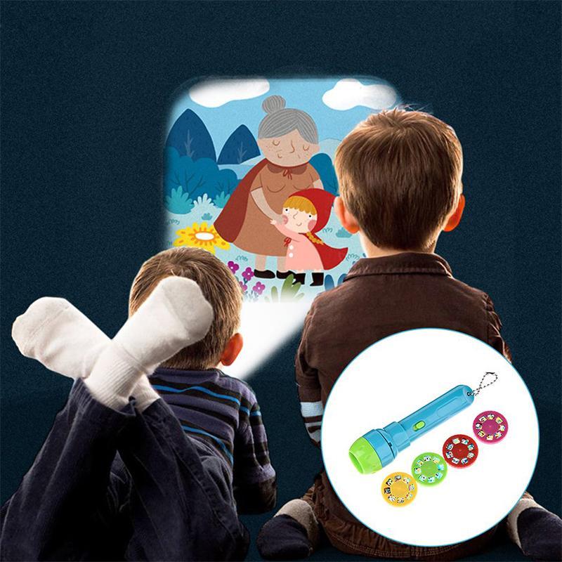 Kinder LED Taschenlampe mit Projektor