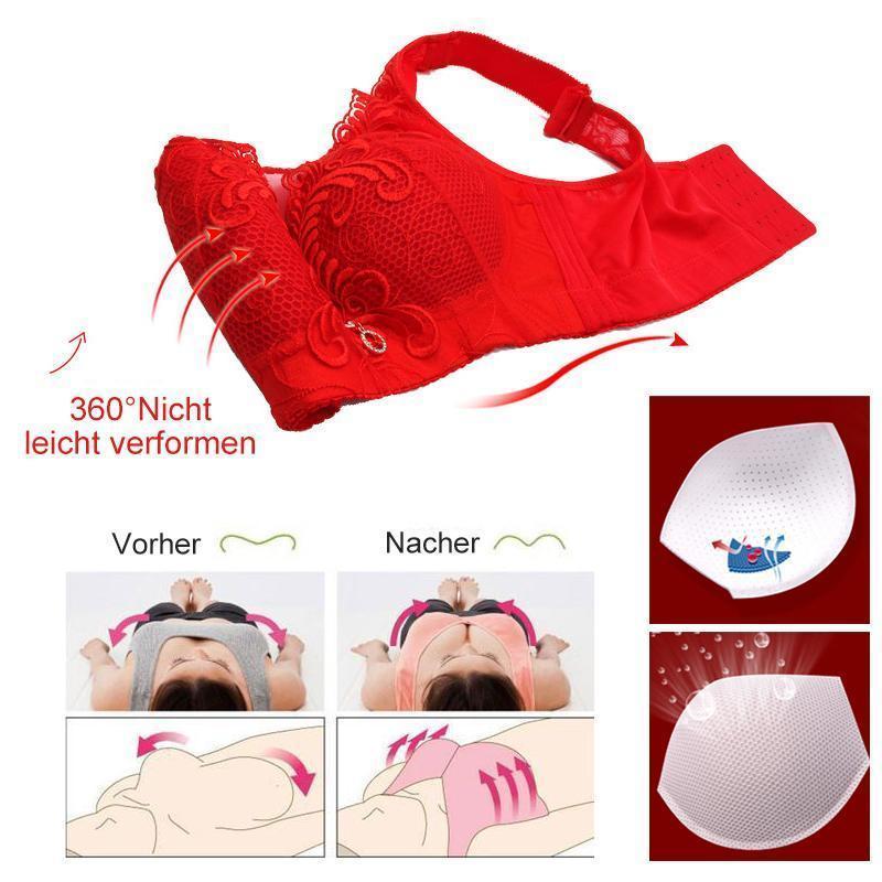 Stickerei Nahtloser Anti Sagging BH
