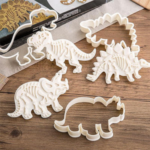 Dinosaurier Ausstechform Set - 3 Muster