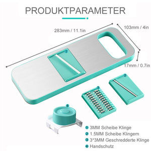 3-in-1 Gemüseschneider Schneider aus Edelstahl