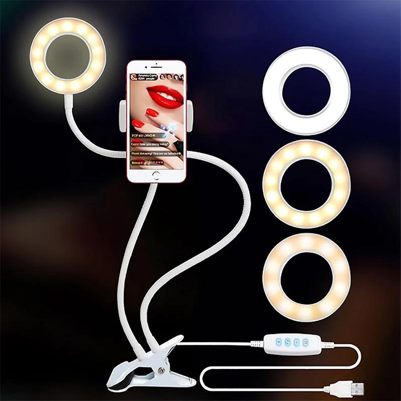 Professionelle tragbare LED-Leuchte mit Handyhalter