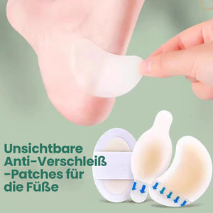 Unsichtbare Anti-Verschleiß-Fußpflaster