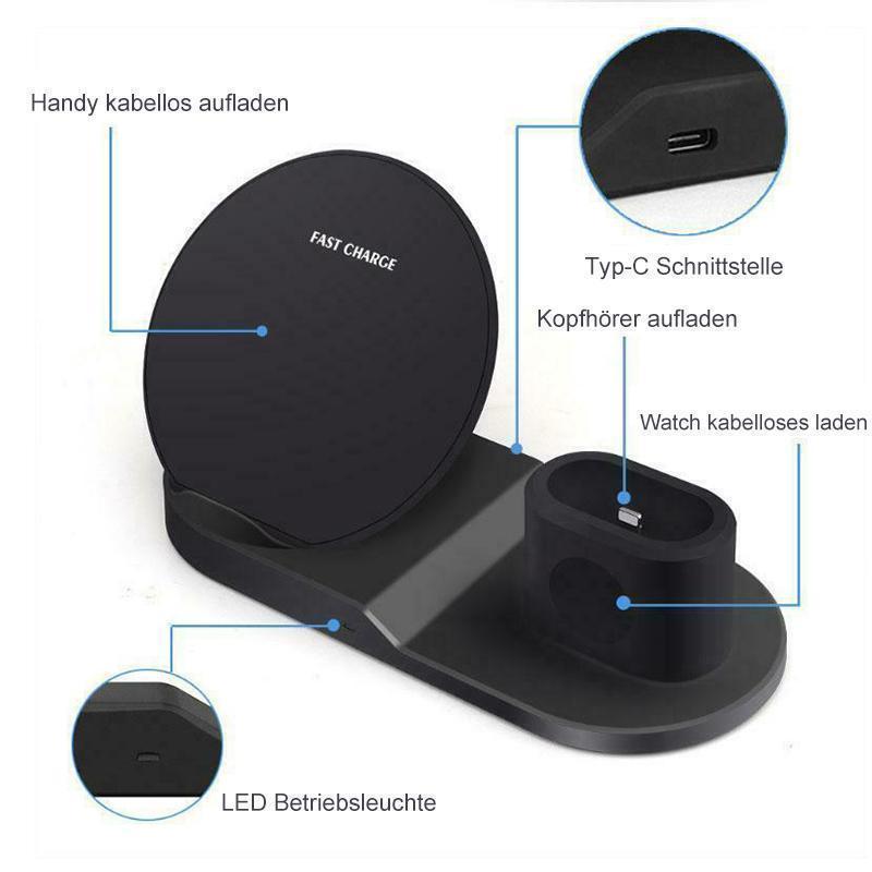 3-In-1 Smart Schnell Ladegerät