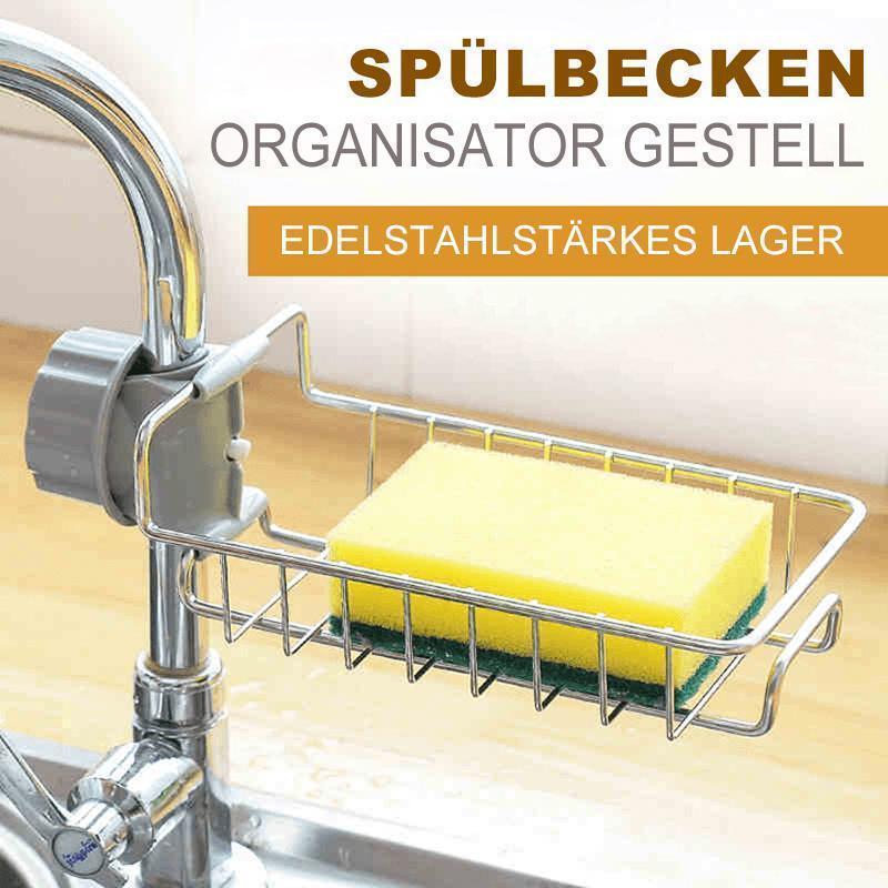 🥰Spülbecken Organisator Gestell für Küche und Badezimmer