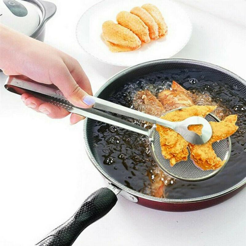 Fischlöffel aus frittiertem Edelstahl