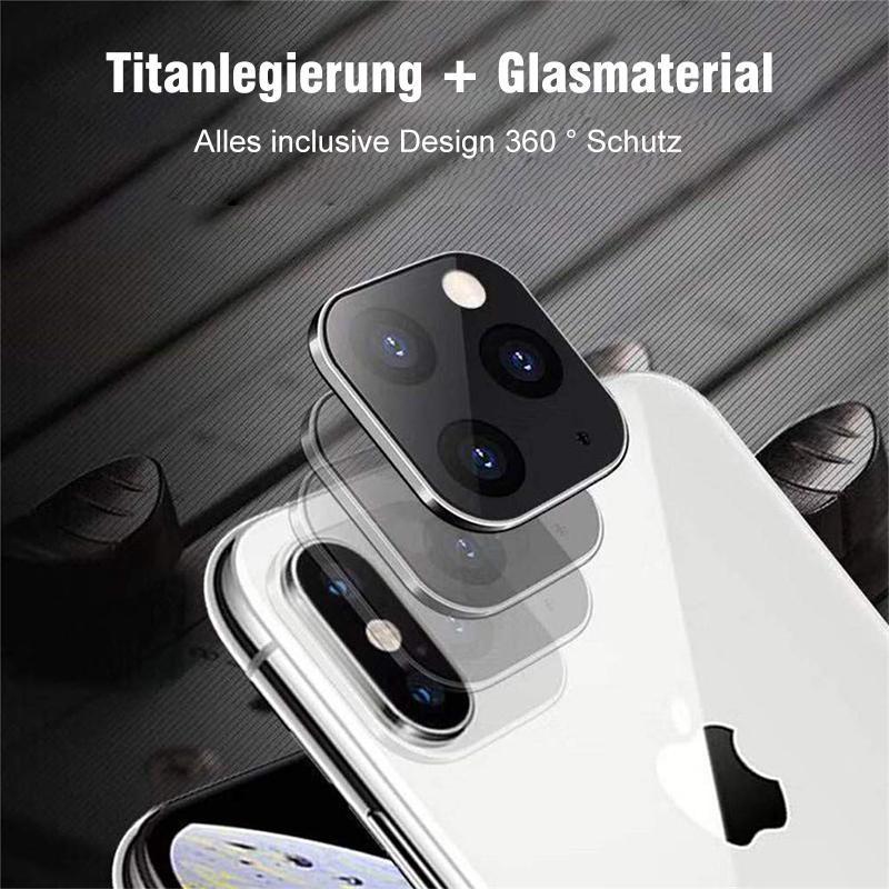 Sekunden ändern 11 Pro Metall-Glaslinsen Abdeckung für iPhone