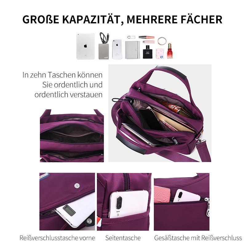 👝Nylon Handtasche/Umhängetasche mit großer Kapazität