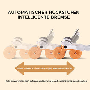 😍Automatisches Rückprall-Bauchrad