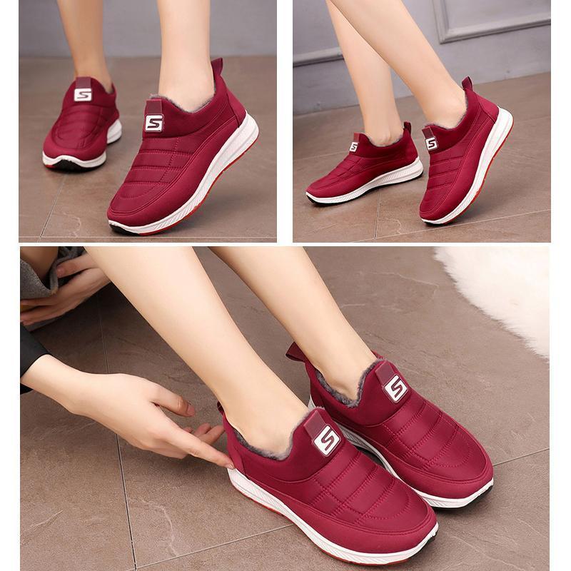 Warme Schuhe mit innen Samt