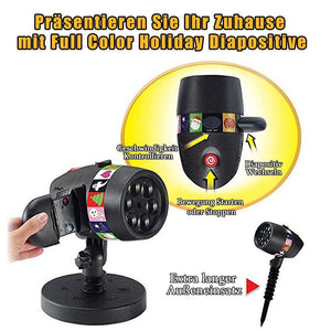 DIA-SHOW mit 12 Full Color Holiday Diapositive
