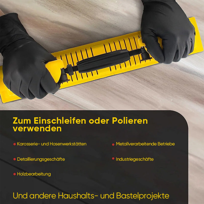 ✅Verstellbarer Longboard Handschleiffeilenblock Handschleifer