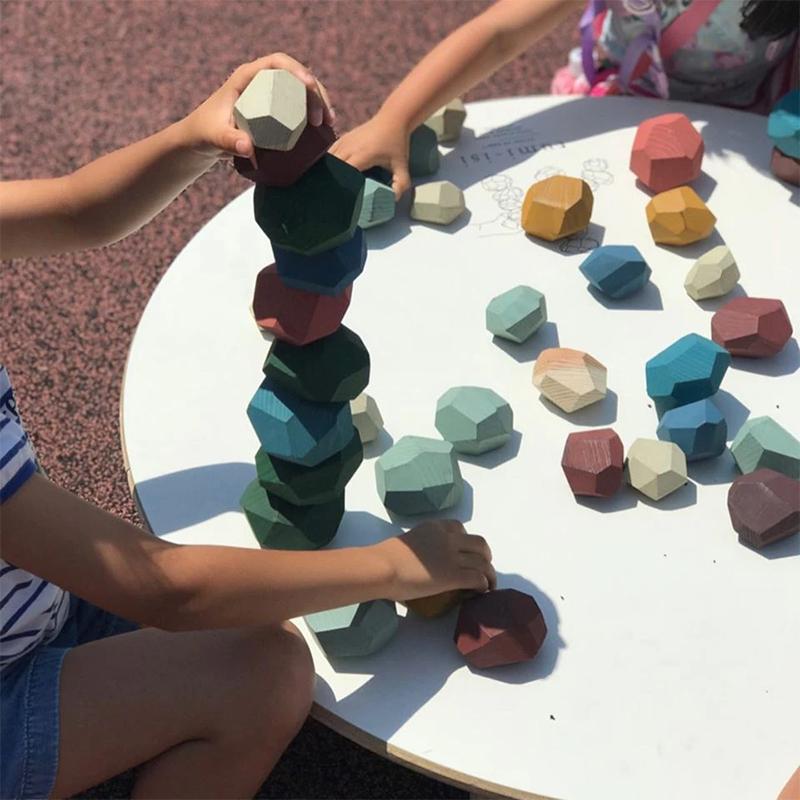 Bunte Steine für Kinder