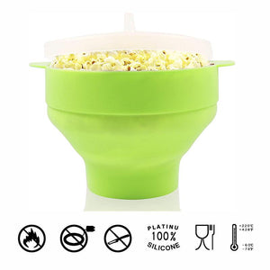 Silikon Popcorn Schüssel