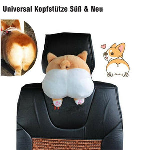 Corgi-Hintern Autositz Kopfstütze