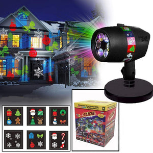 DIA-SHOW mit 12 Full Color Holiday Diapositive