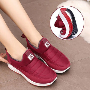 Warme Schuhe mit innen Samt