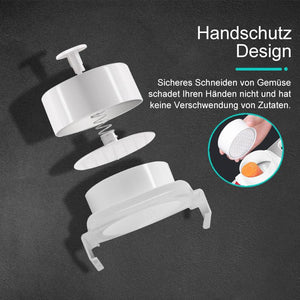 3-in-1 Gemüseschneider Schneider aus Edelstahl
