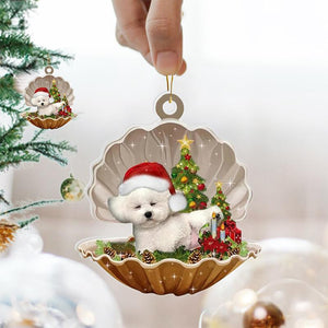 Weihnachtsdekoration Muschelanhänger aus Acryl