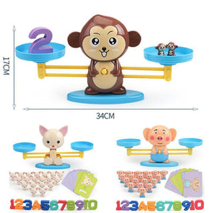 Affen Gleichgewicht : Cooles Mathe-Spiel für die Kinder