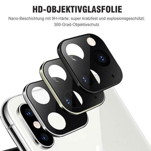 Sekunden ändern 11 Pro Metall-Glaslinsen Abdeckung für iPhone