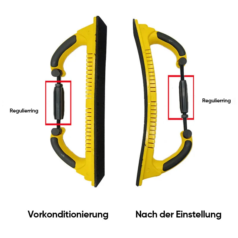 ✅Verstellbarer Longboard Handschleiffeilenblock Handschleifer