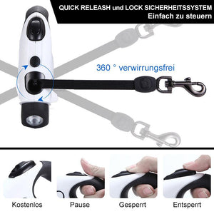 LED leuchtende einziehbare Hundeleine